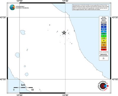 Mappa MCS - territori località