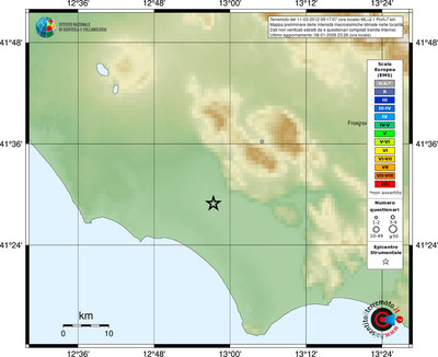 Mappa EMS - località