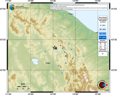 Mappa comuni con almeno 3 questionari