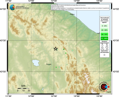 Mappa comuni con almeno 3 questionari