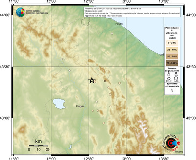 Mappa comuni con almeno 3 questionari