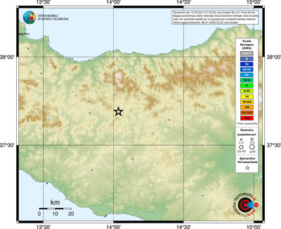 Mappa EMS - località