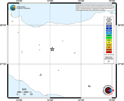 Mappa EMS - territori località