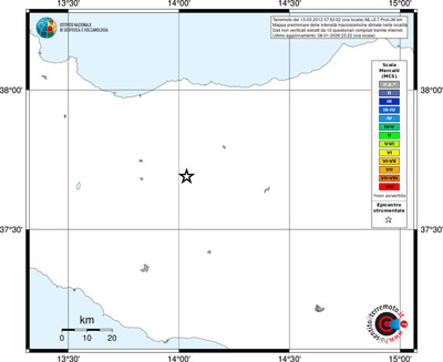 Mappa MCS - territori località