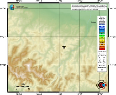 Mappa MCS - località