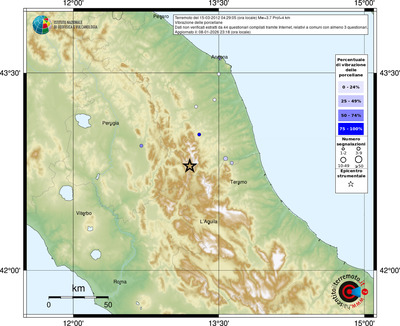 Mappa comuni con almeno 3 questionari