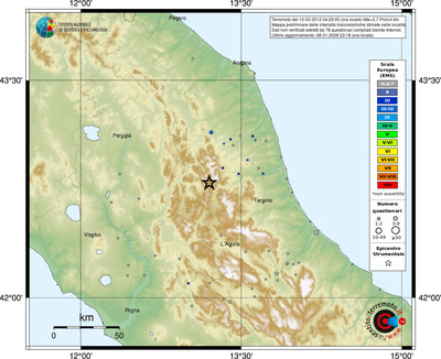 Mappa EMS - località