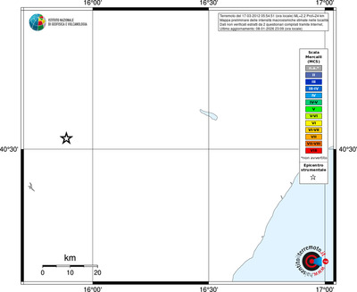 Mappa MCS - territori località