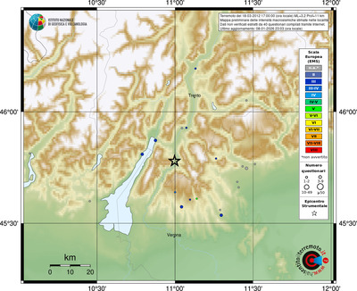 Mappa EMS - località