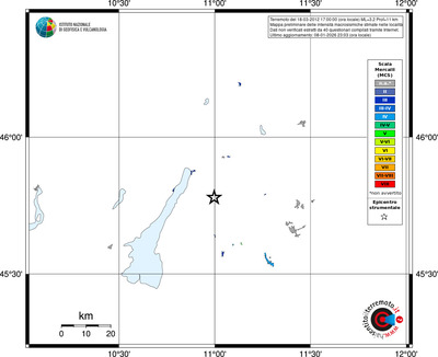 Mappa MCS - territori località