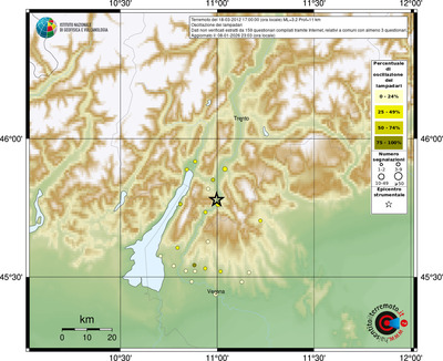 Mappa comuni con almeno 3 questionari