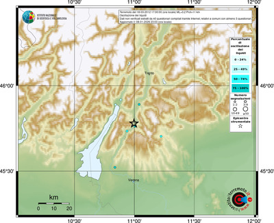 Mappa comuni con almeno 3 questionari