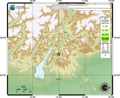 Mappa comuni con almeno 3 questionari