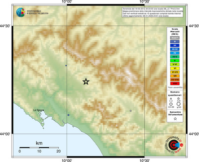 Mappa MCS - località