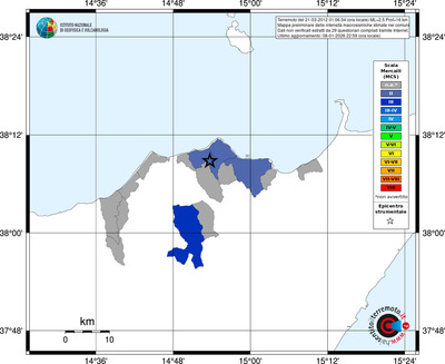 Mappa MCS - territori comuni