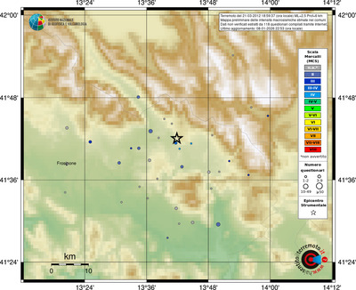Mappa MCS - comuni