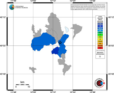 Mappa MCS - territori comuni