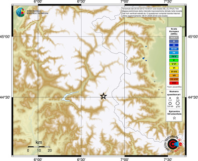 Mappa EMS - località