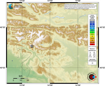Mappa EMS - località