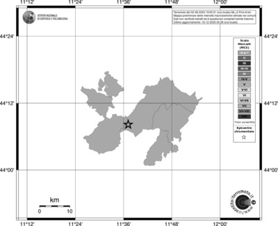 Mappa MCS - territori comuni