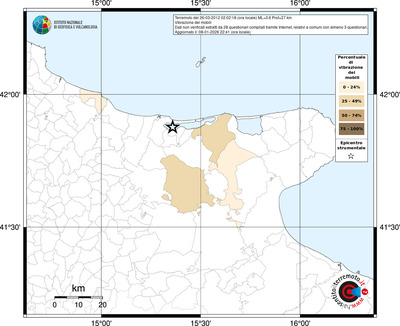 Mappa territorio comunale con almeno 3 questionari