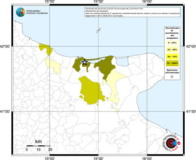 Mappa territorio comunale con almeno 3 questionari