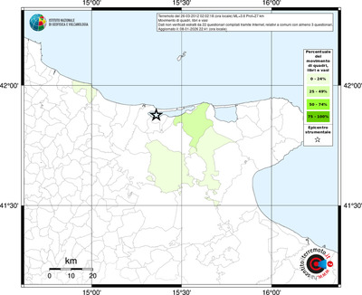 Mappa territorio comunale con almeno 3 questionari