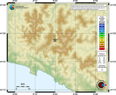 Mappa EMS - località