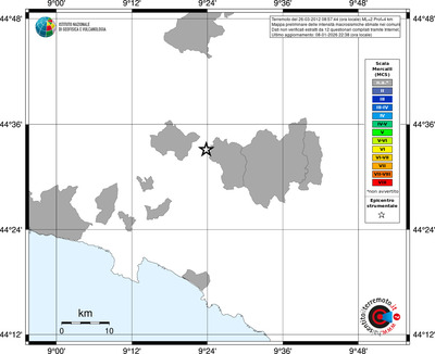 Mappa MCS - territori comuni