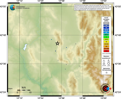 Mappa EMS - località