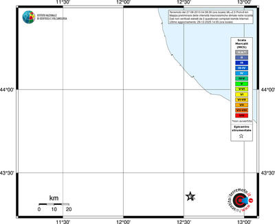 Mappa MCS - territori località