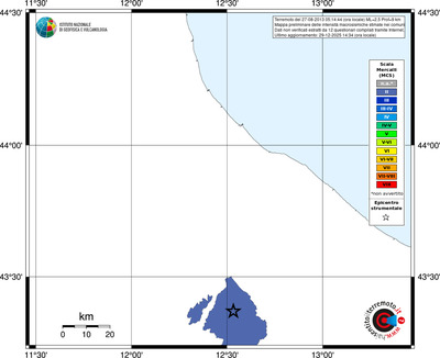 Mappa MCS - territori comuni