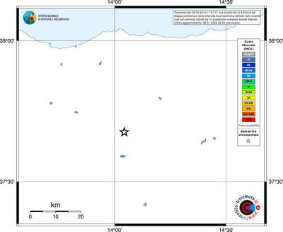 Mappa MCS - territori località