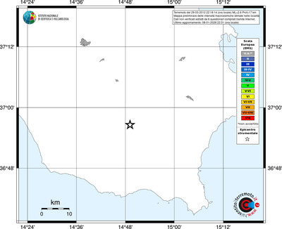 Mappa EMS - territori località