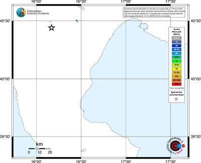 Mappa MCS - territori località
