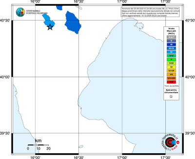 Mappa MCS - territori comuni
