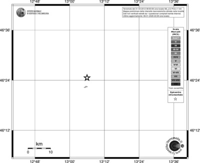 Mappa MCS - territori località
