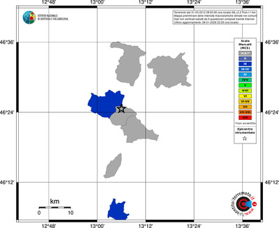 Mappa MCS - territori comuni