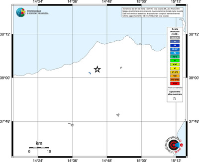 Mappa MCS - territori località