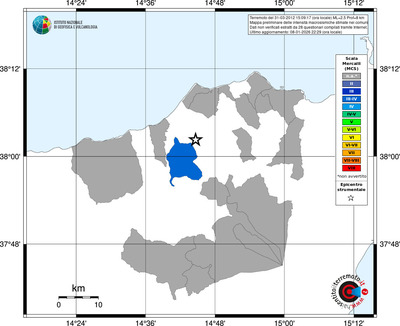Mappa MCS - territori comuni