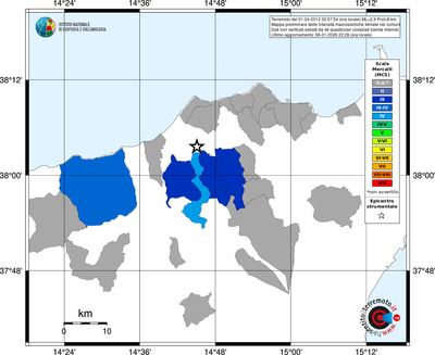 Mappa MCS - territori comuni