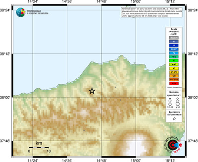Mappa MCS - località
