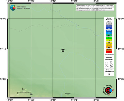 Mappa MCS - località
