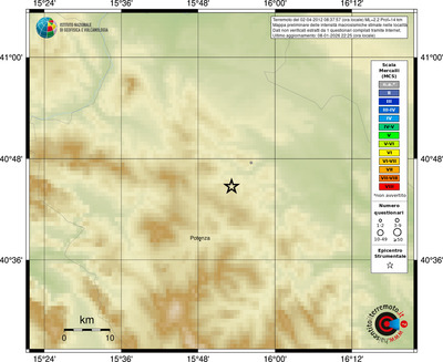Mappa MCS - località