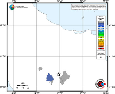 Mappa MCS - territori comuni
