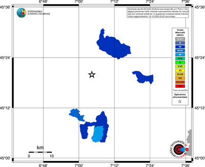 Mappa MCS - territori comuni