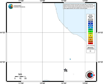 Mappa MCS - territori località