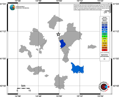 Mappa MCS - territori comuni