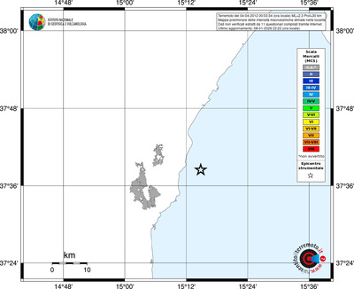 Mappa MCS - territori località