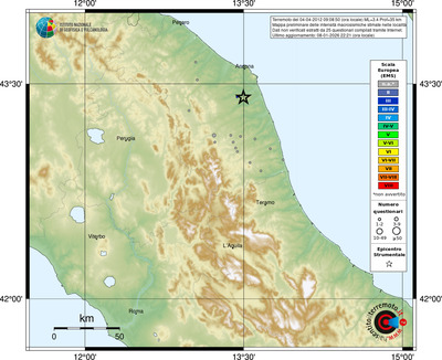 Mappa EMS - località